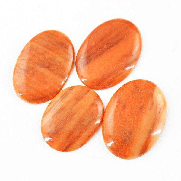 gemsmore:Amazing Oval Shape Aventurine Untreated Loose Gemstone Lot