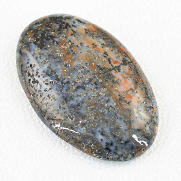 gemsmore:Amazing Oval Shape Dendrite Opal Untreated Loose Gemstone