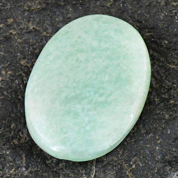 gemsmore:Amazing Oval Shape Green Aventurine Untreated Loose Gemstone