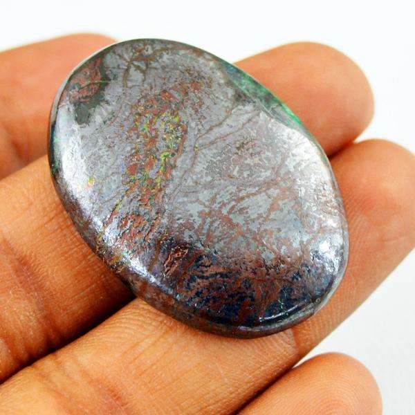 gemsmore:Amazing Oval Shape Hematite Untreated Loose Gemstone