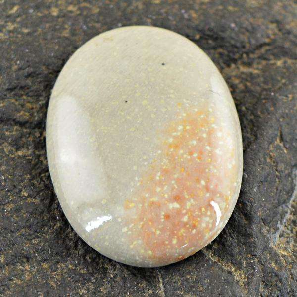gemsmore:Amazing Oval Shape Ocean Jasper Untreated Loose Gemstone