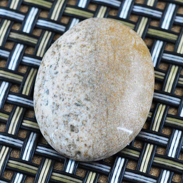 gemsmore:Amazing Oval Shape Ocean Jasper Untreated Loose Gemstone