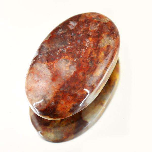 gemsmore:Amazing Oval Shape Outback Jasper Untreated Loose Gemstone