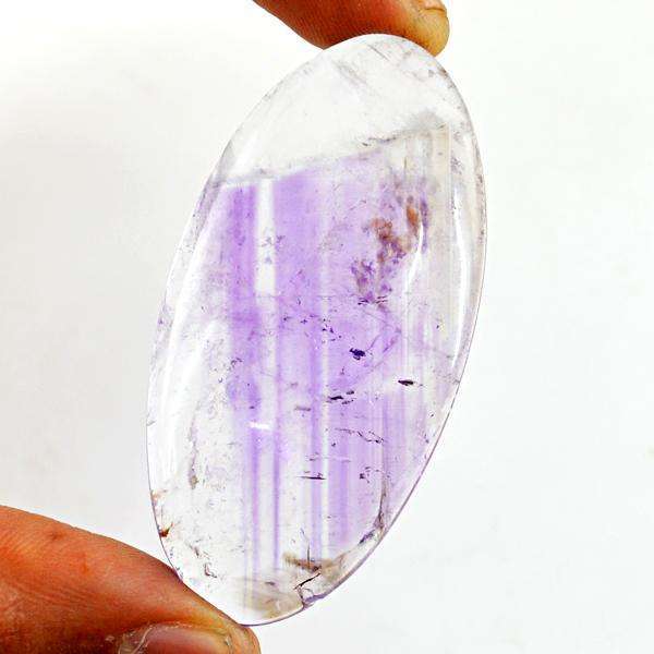 gemsmore:Amazing Oval Shape Purple Amethyst Untreated Loose Gemstone