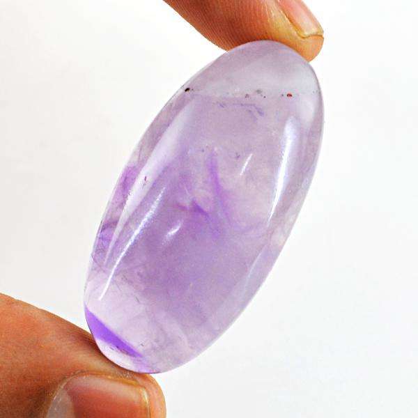 gemsmore:Amazing Oval Shape Purple Amethyst Untreated Loose Gemstone