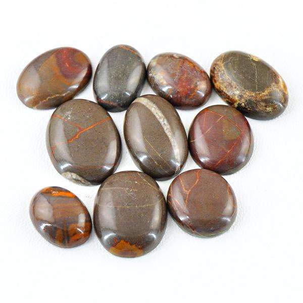 gemsmore:Amazing Oval Shape Septarian Agate Loose Gemstone Lot