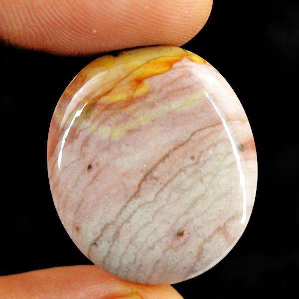 gemsmore:Amazing Oval Shape Willow Creek Jasper Untreated Loose Gemstone