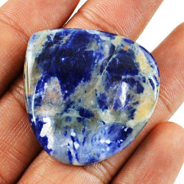 gemsmore:Amazing Pear Shape Blue Sodalite Loose Gemstone