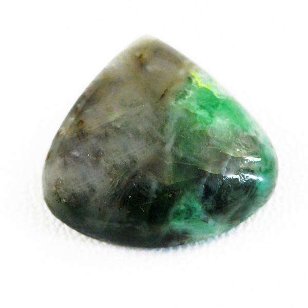 gemsmore:Amazing Pear Shape Chrysoprase Untreated Loose Gemstone