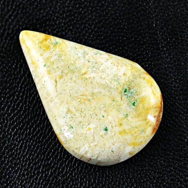 gemsmore:Amazing Pear Shape Coral Fossil Untreated Loose Gemstone