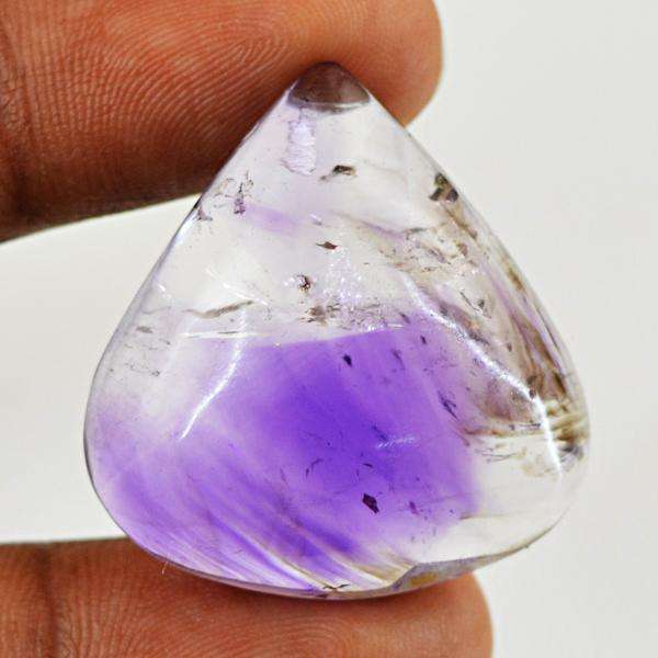 gemsmore:Amazing Pear Shape Purple Ametrine Untreated Loose Gemstone