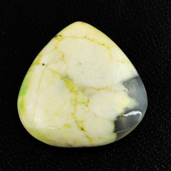 gemsmore:Amazing Pear Shape Untreated Dendrite Loose Gemstone