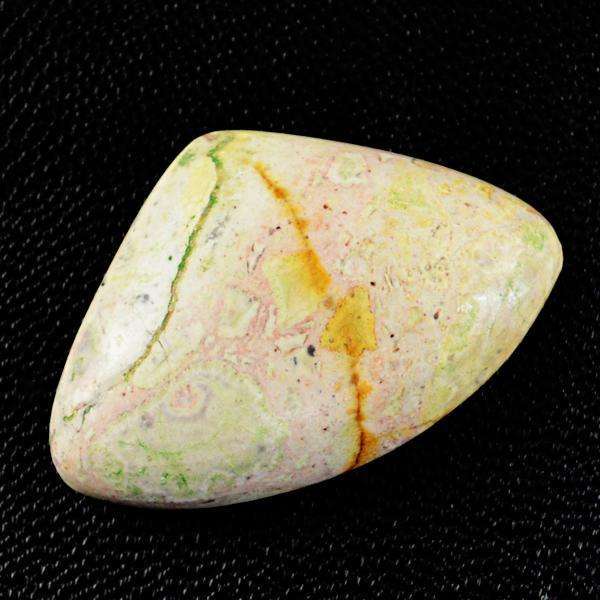 gemsmore:Amazing Picture Jasper Pear Shape Loose Gemstone