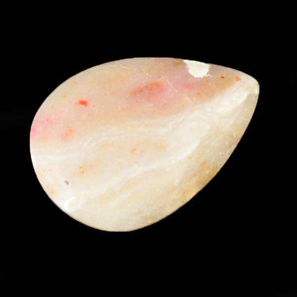 gemsmore:Amazing Pink Australian Opal Pear Shape Loose Gemstone