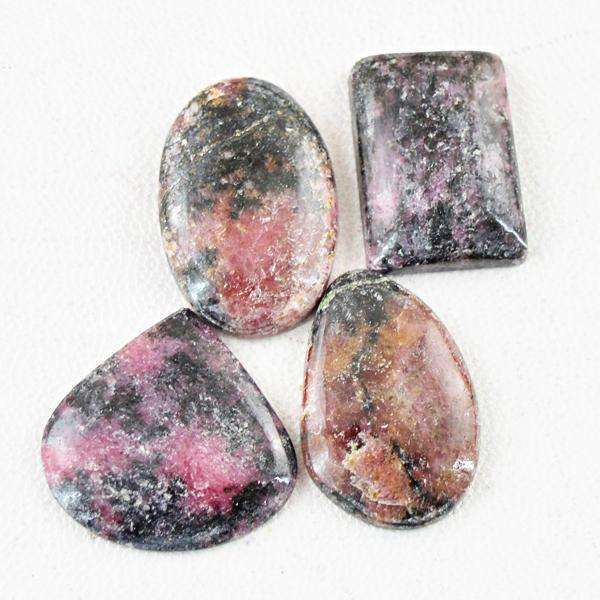 gemsmore:Amazing Pink Rhodonite Untreated Loose Gemstone Lot