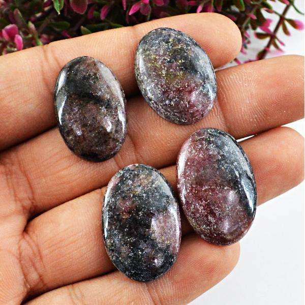 gemsmore:Amazing Pink Rhodonite Untreated Loose Gemstone Lot