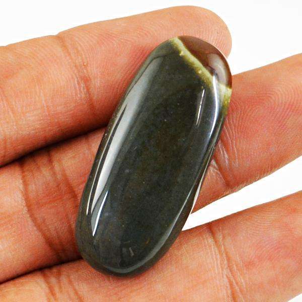 gemsmore:Amazing Polygram Jasper Oval Shape Loose Gemstone