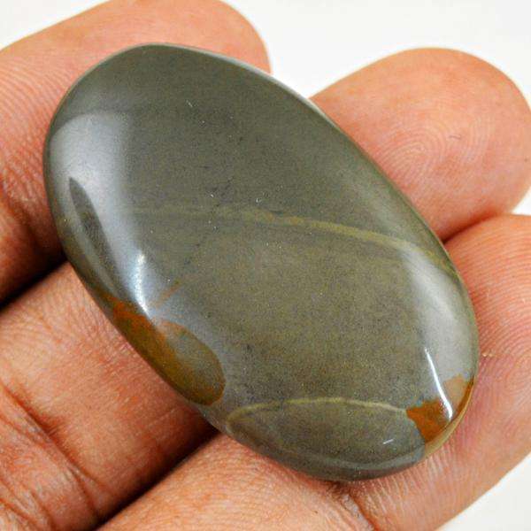 gemsmore:Amazing Polygram Jasper Oval Shape Untreated Loose Gemstone