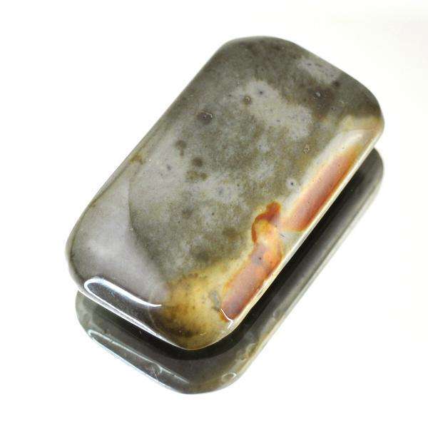 gemsmore:Amazing Polygram Jasper Rectangular Shape Loose Gemstone