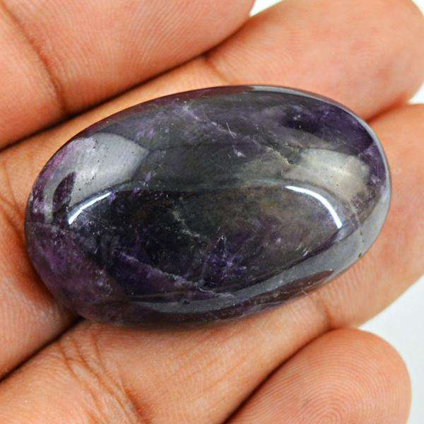 gemsmore:Amazing Purple Amethyst Oval Shape Loose Gemstone