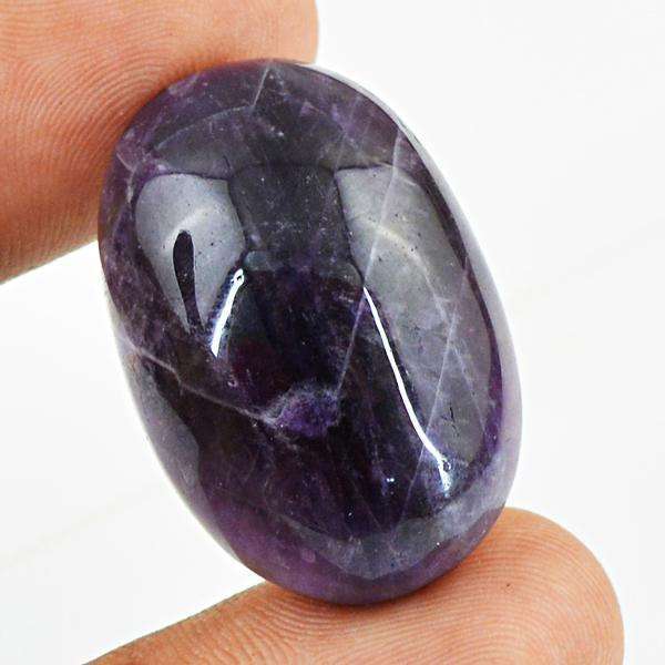 gemsmore:Amazing Purple Amethyst Oval Shape Loose Gemstone