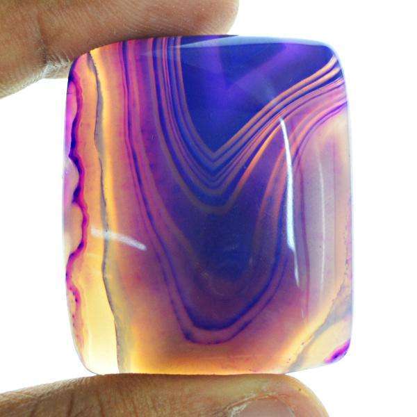 gemsmore:Amazing Purple Onyx Loose Untreated Gemstone