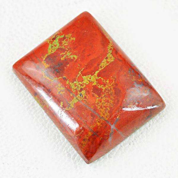 gemsmore:Amazing Rectangular Shape Red Jasper Untreated Loose Gemstone