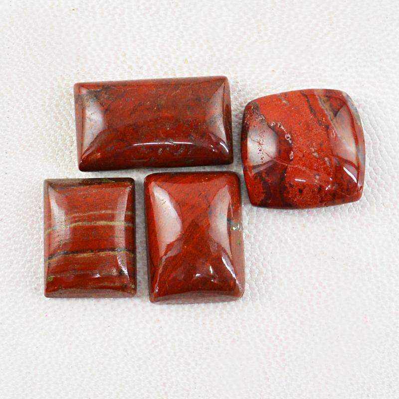 gemsmore:Amazing Red Jasper Gemstone Lot - Natural Untreated