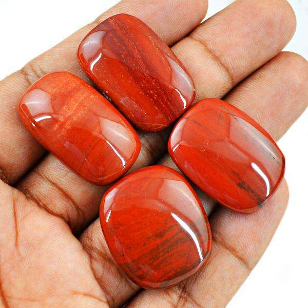 gemsmore:Amazing Red Jasper Untreated Loose Gemstone Lot