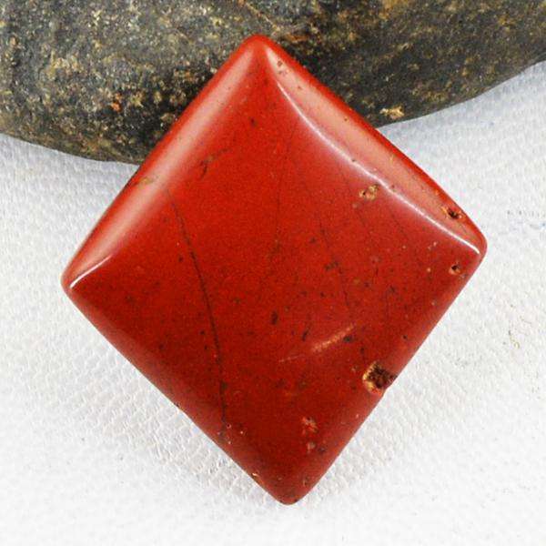 gemsmore:Amazing Red Jasper Untreated Loose Gemstone