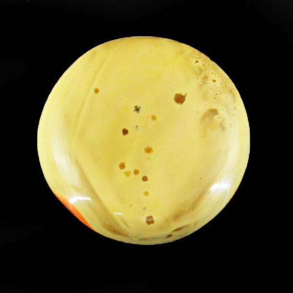 gemsmore:Amazing Round Shape Willow Creek Jasper Untreated Loose Gemstone