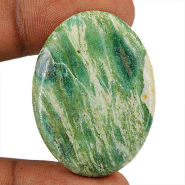 gemsmore:Amazing Ruby Zoisite Oval Shape Untreated Loose Gemstone