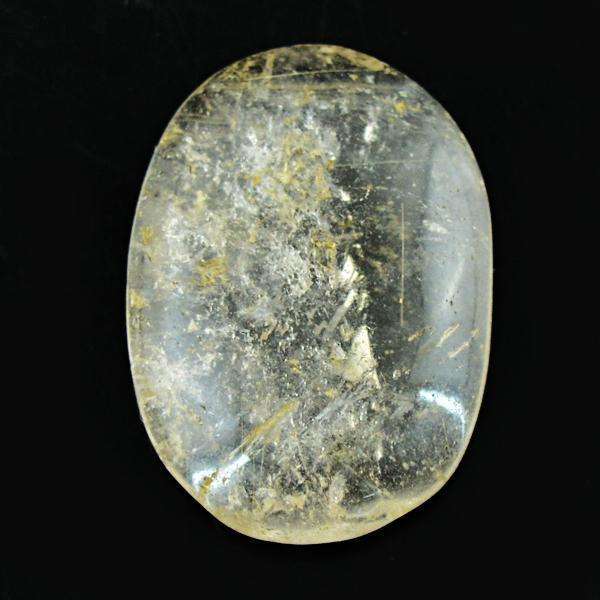 gemsmore:Amazing Rutile Quartz Oval Shape Loose Gemstone