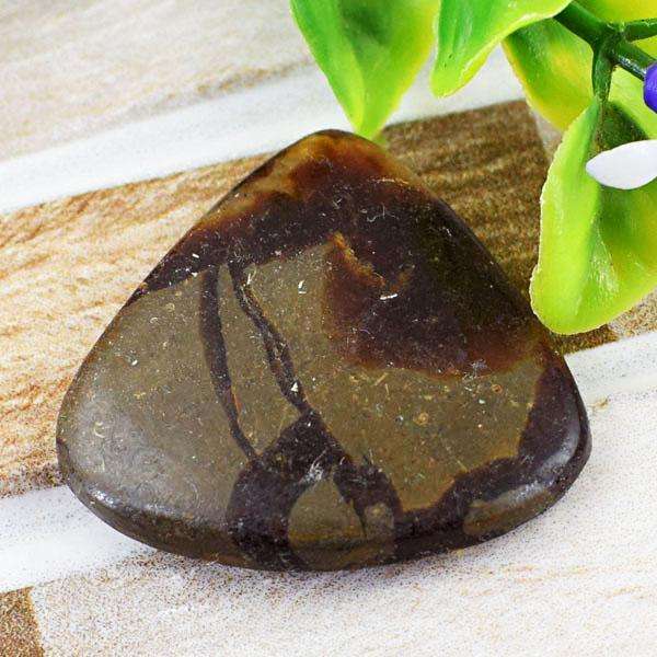 gemsmore:Amazing Septarian Agate Pear Shape Untreated Loose Gemstone