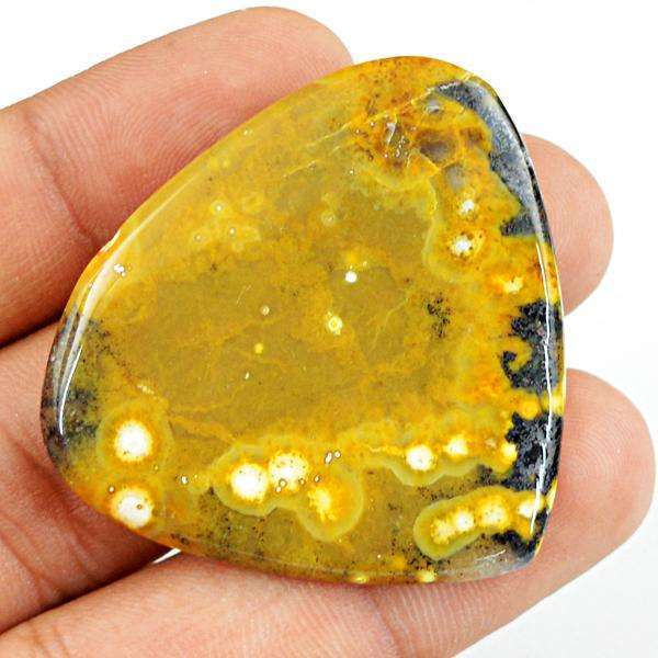 gemsmore:Amazing Shape Ocean Jasper Untreated Loose Gemstone