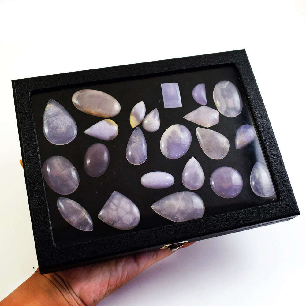gemsmore:Amazing Sugilite Untreated Gemstone Cabochon Lot