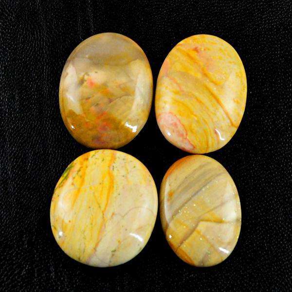 gemsmore:Amazing Willow Creek Jasper Oval Shape Loose Gemstone Lot