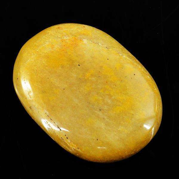 gemsmore:Amazing Yellow Aventurine Oval Shape Untreated Loose Gemstone