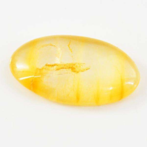 gemsmore:Amazing Yellow Aventurine Oval Shape Untreated Loose Gemstone