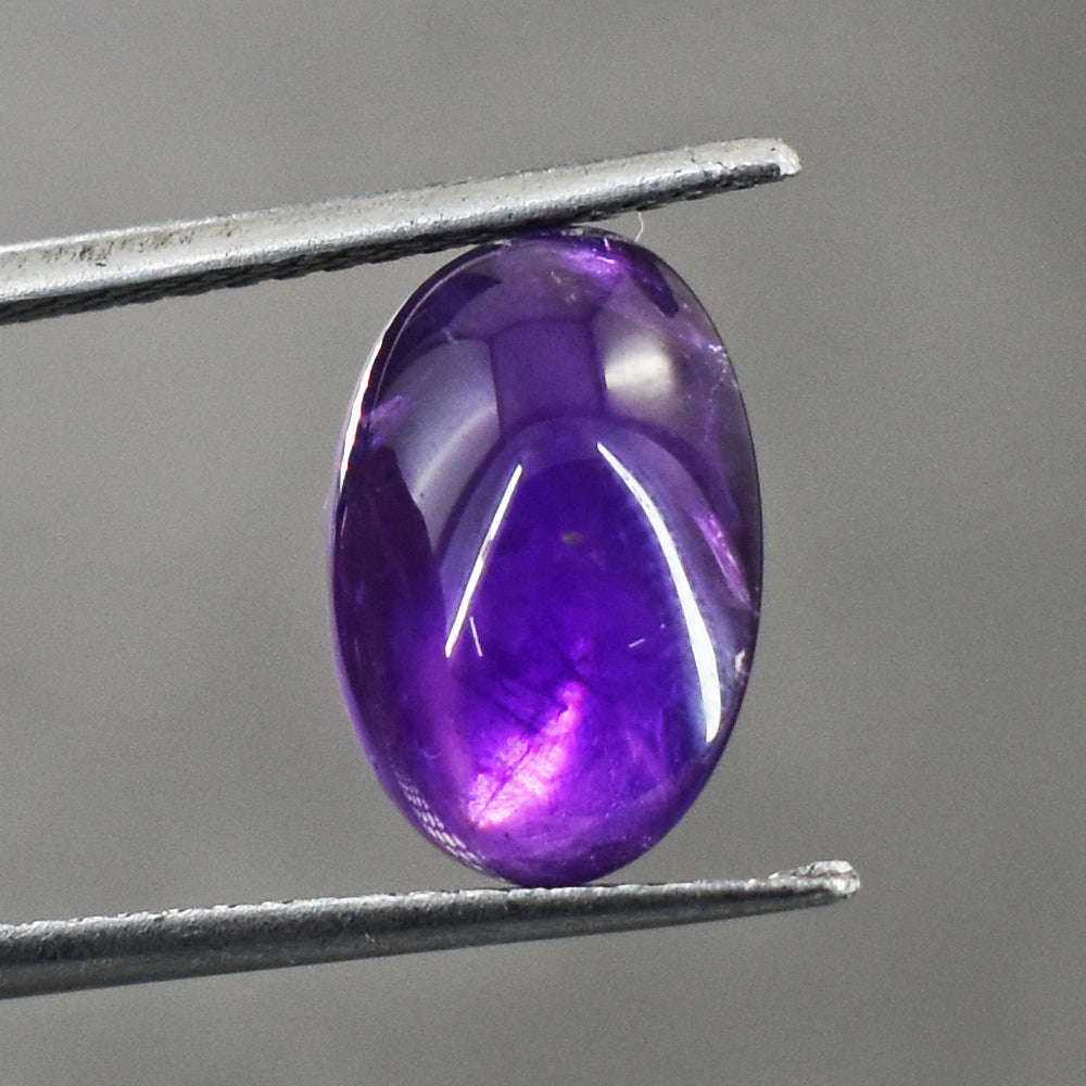 gemsmore:Artisian 6 Carats  Genuine Amethyst  Gemstone