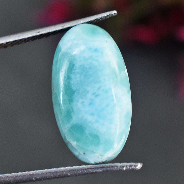 gemsmore:Awesome 11 Carats  Genuine Larimar Gemstone