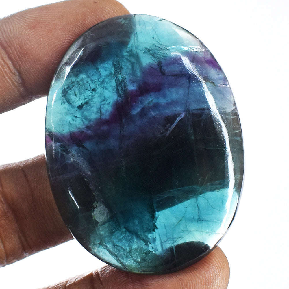 gemsmore:Awesome 112 Cts Genuine Multicolor Fluorite Gemstone