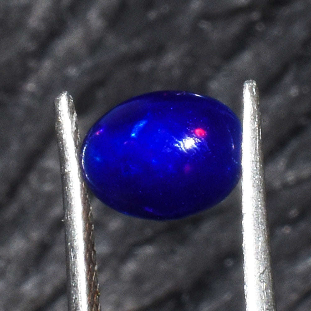 gemsmore:Beautiful 1 Carats  Genuine Blue Ethiopian Opal Gemstone