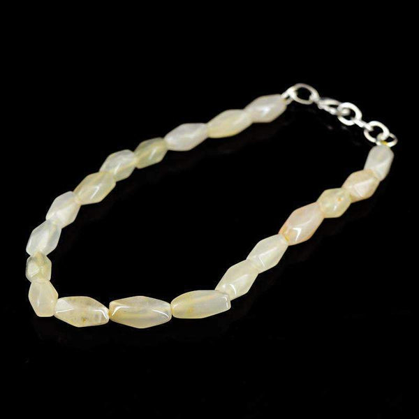 gemsmore:Beautiful Aventurine Bracelet - Natural Faceted Beads