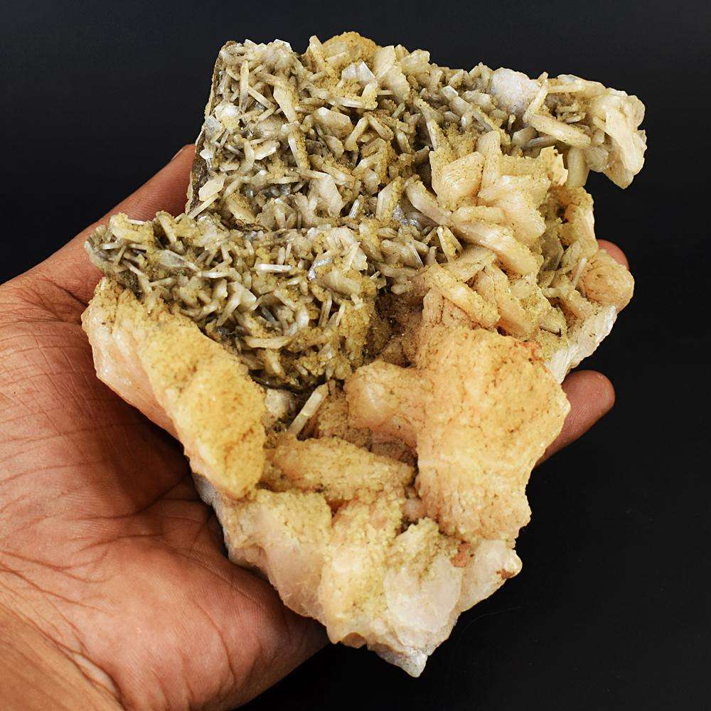 gemsmore:Beautiful Himalayan Druzy Hand Carved Rock
