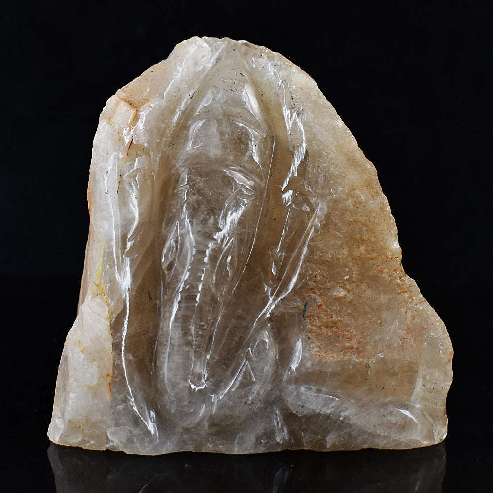 gemsmore:Craftsmen Agate Hand Carved Genuine Crystal Gemstone Carving Buddha Head
