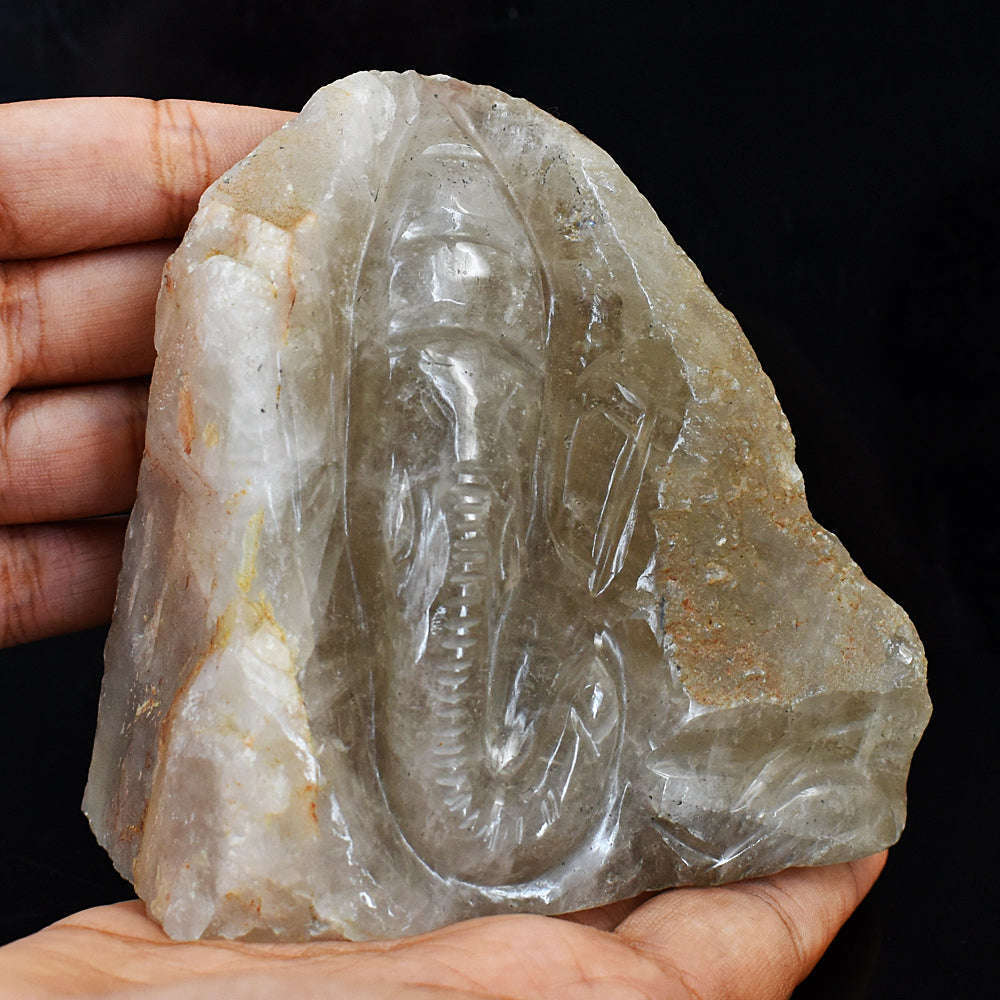 gemsmore:Craftsmen Agate Hand Carved Genuine Crystal Gemstone Carving Buddha Head