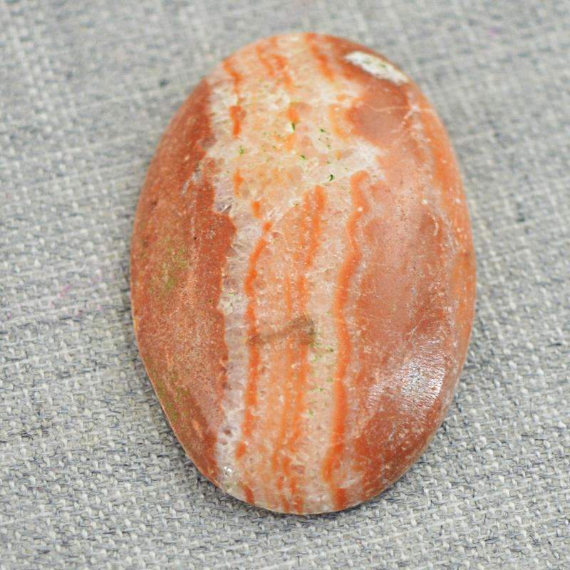 gemsmore:Crazy Lace Agate Gemstone Natural Oval Shape