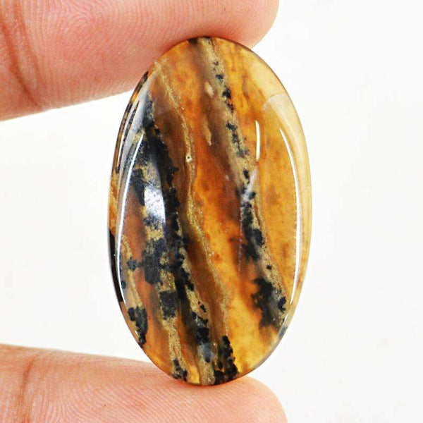 gemsmore:Desert Agate Gemstone Natural Oval Shape