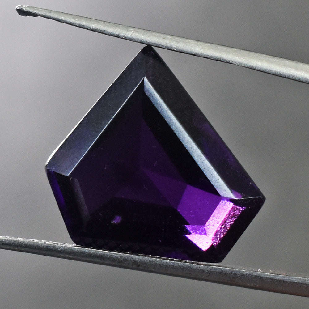 gemsmore:Exclusive 17 Cts  Genuine Purple Fluorite Gemstone